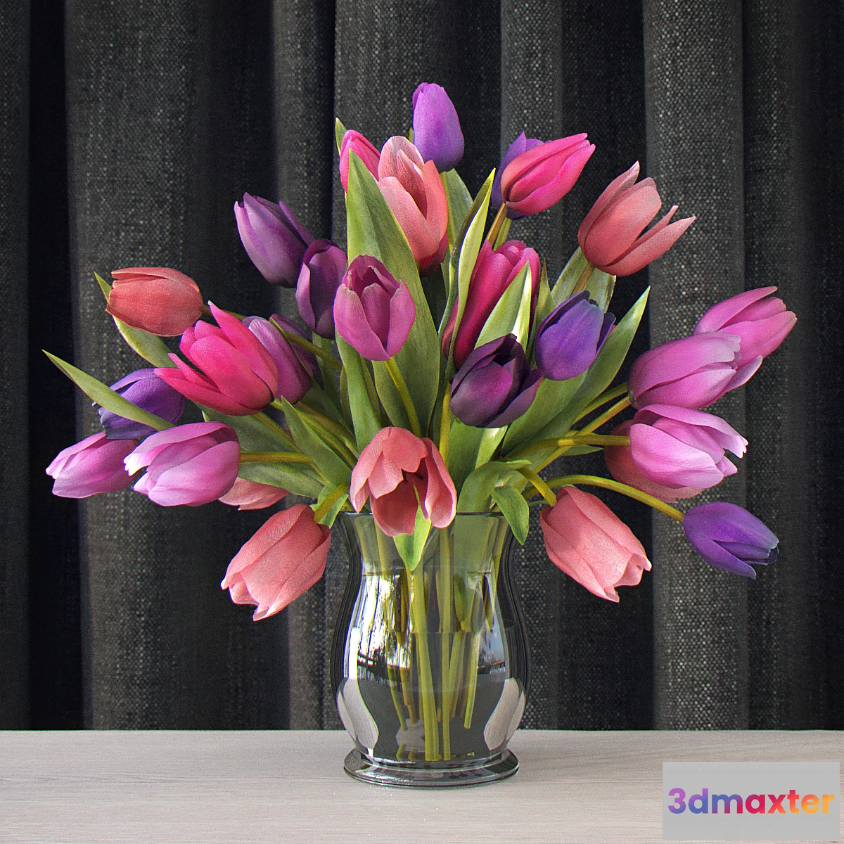 1278602 - Tulips - No.3 3D Max