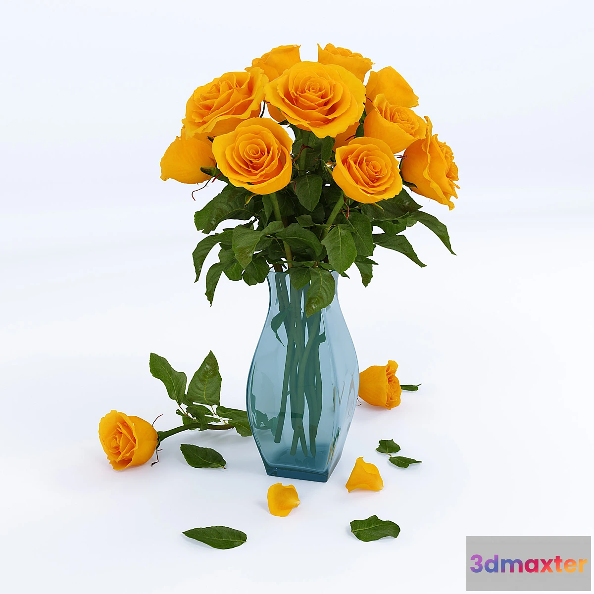 1284386 - rose “Kerio” 3D Max