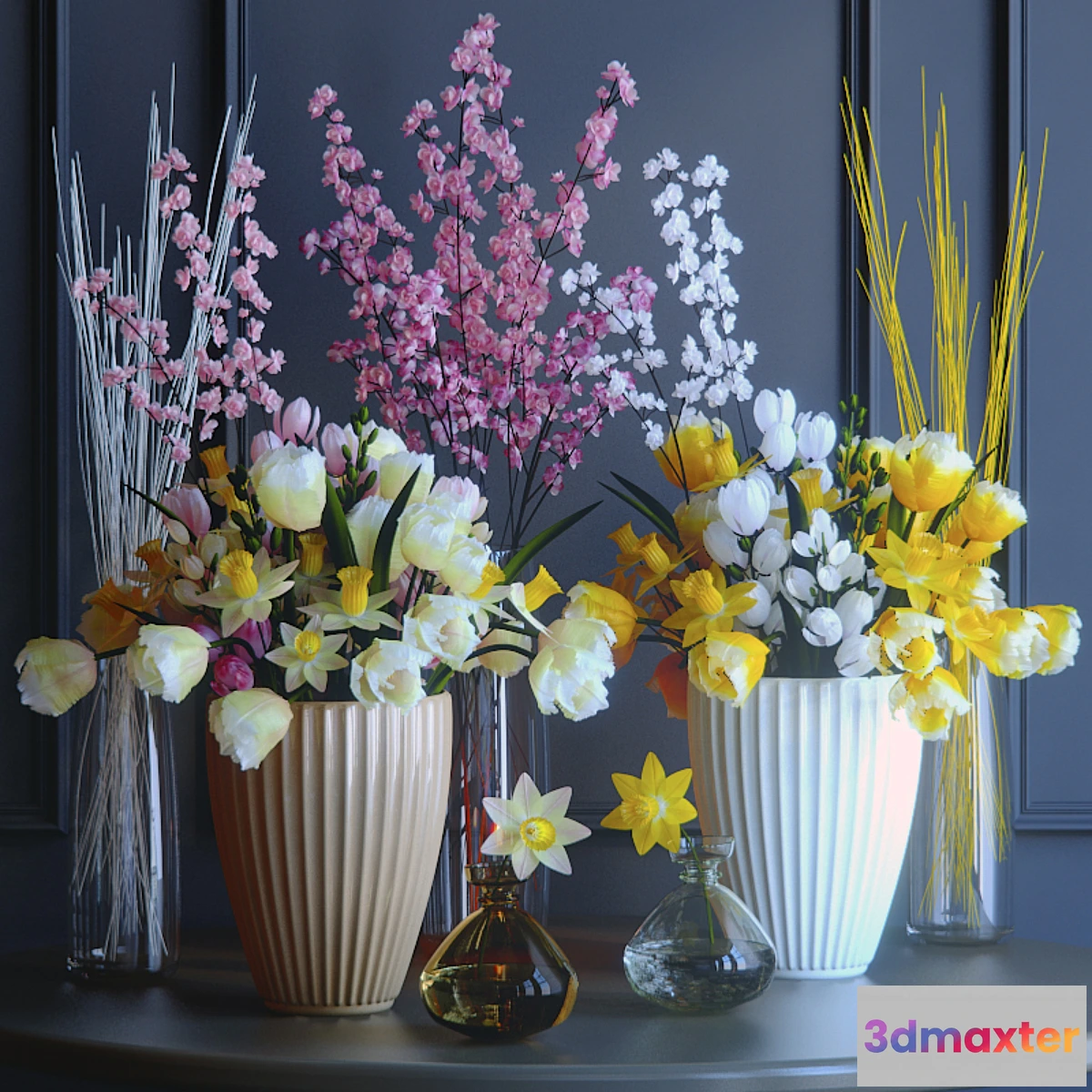 1285720 - Spring flowers 3D Max