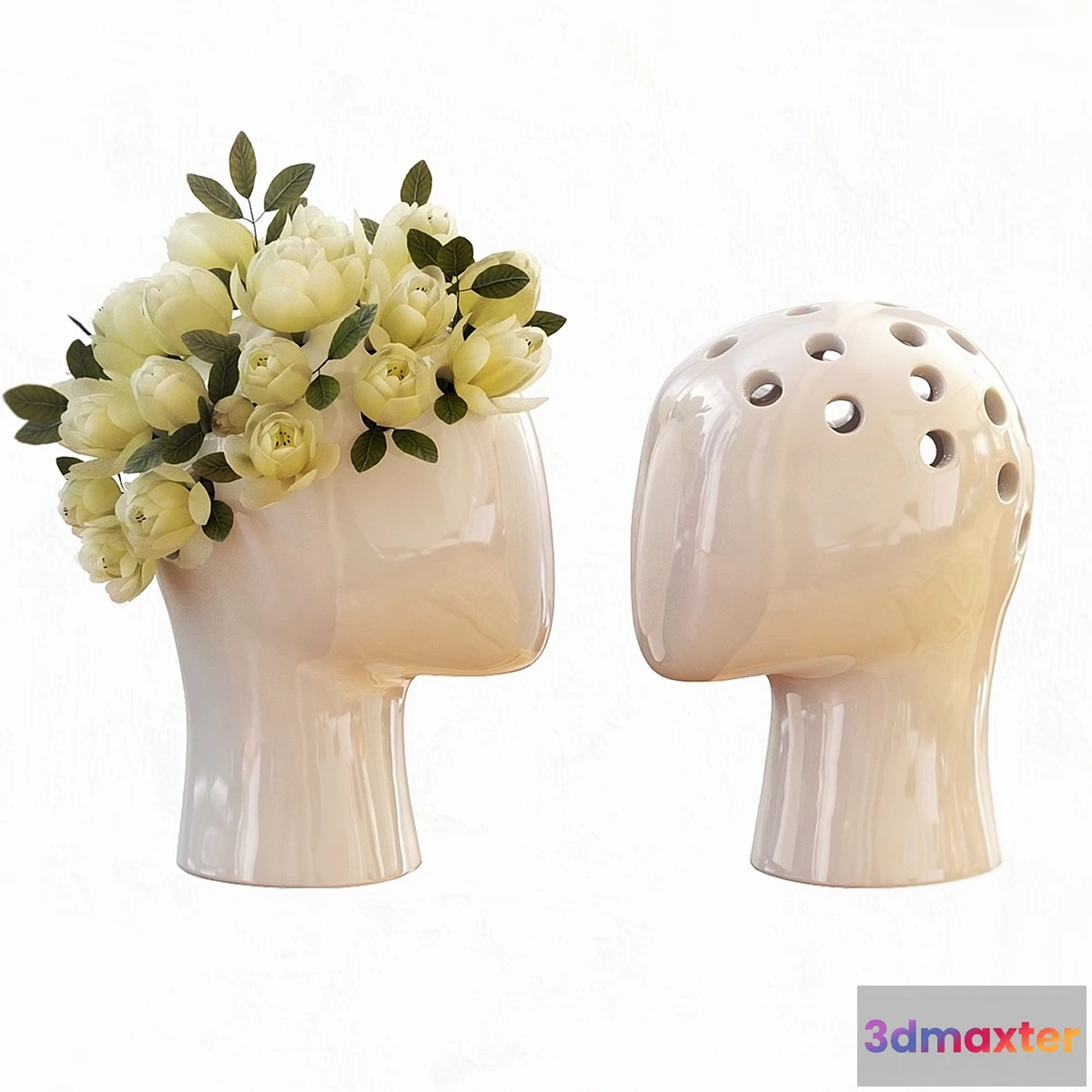 1286124 - Roze head 3D Max