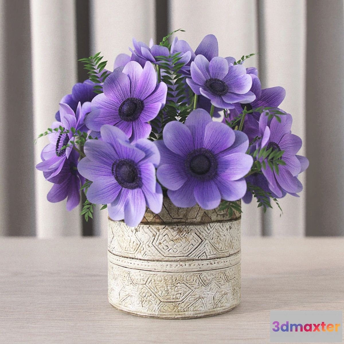 1289418 - Flowers in a Vase 3 3D Max