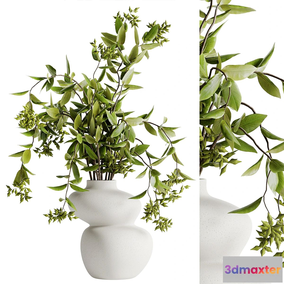 1294810 - twig bouquet 08 3D Max