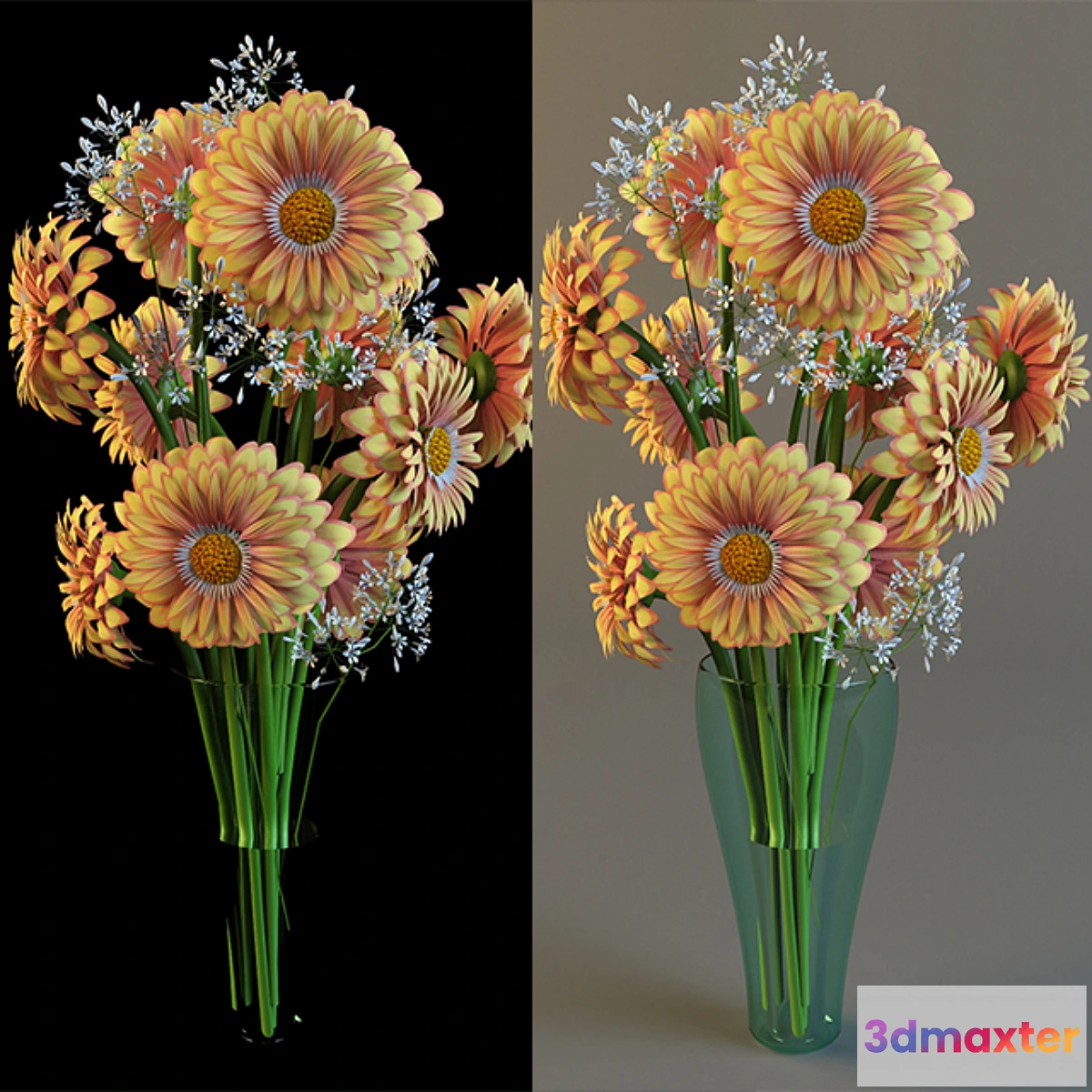 1304190 - Flower 3D Max
