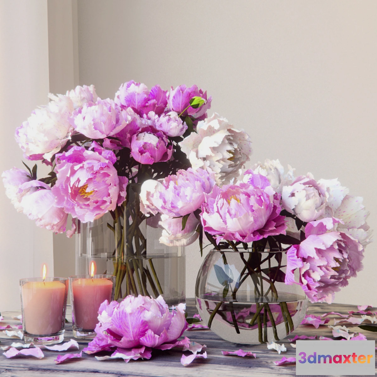 1309639 - Peonies - No.3 3D Max