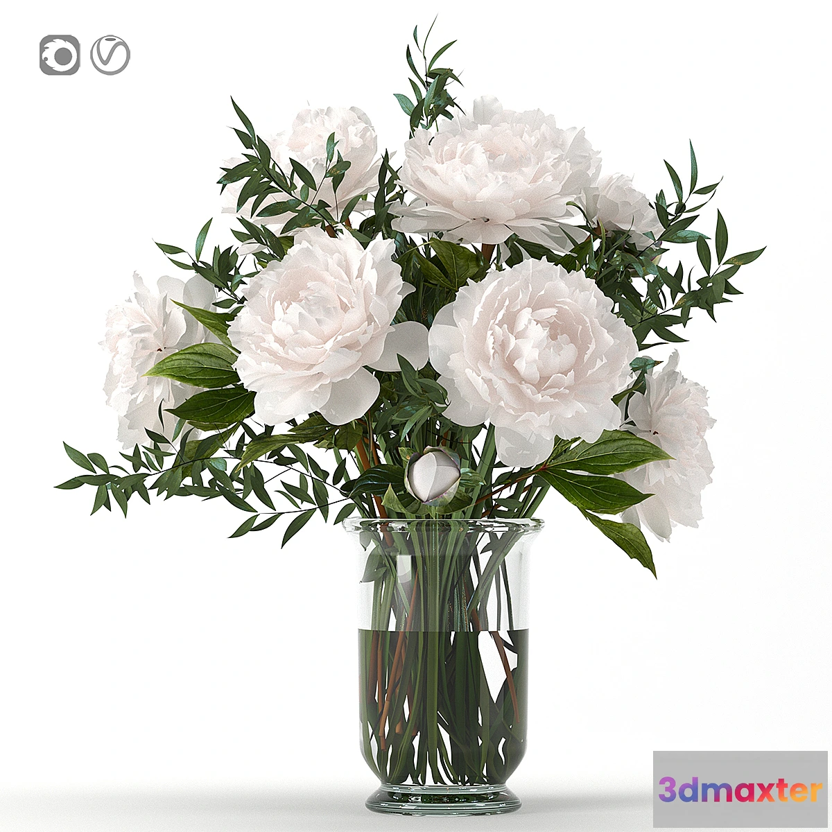 1322230 - Bouquet 8 3D Max