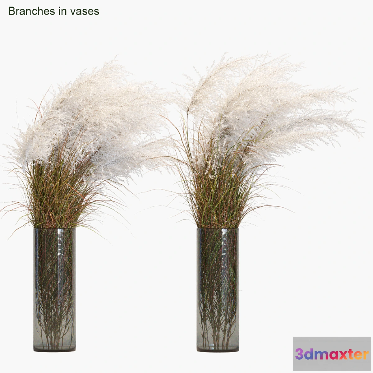 1351856 - Branches in vases # 21 3D Max