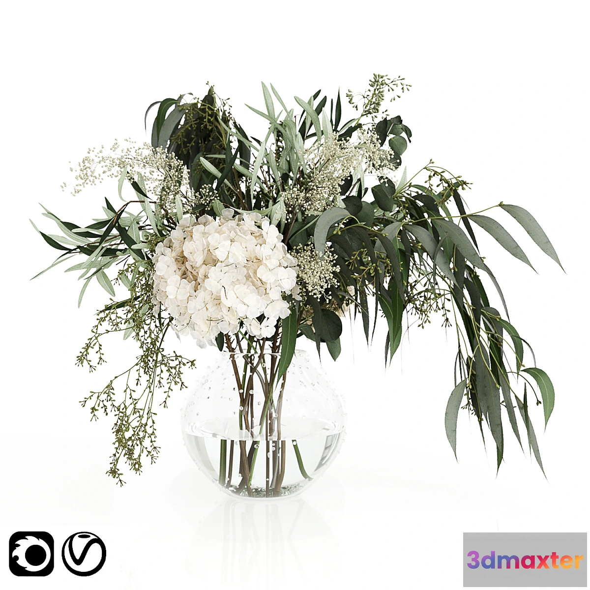 1357213 - Bouquet 09 3D Max