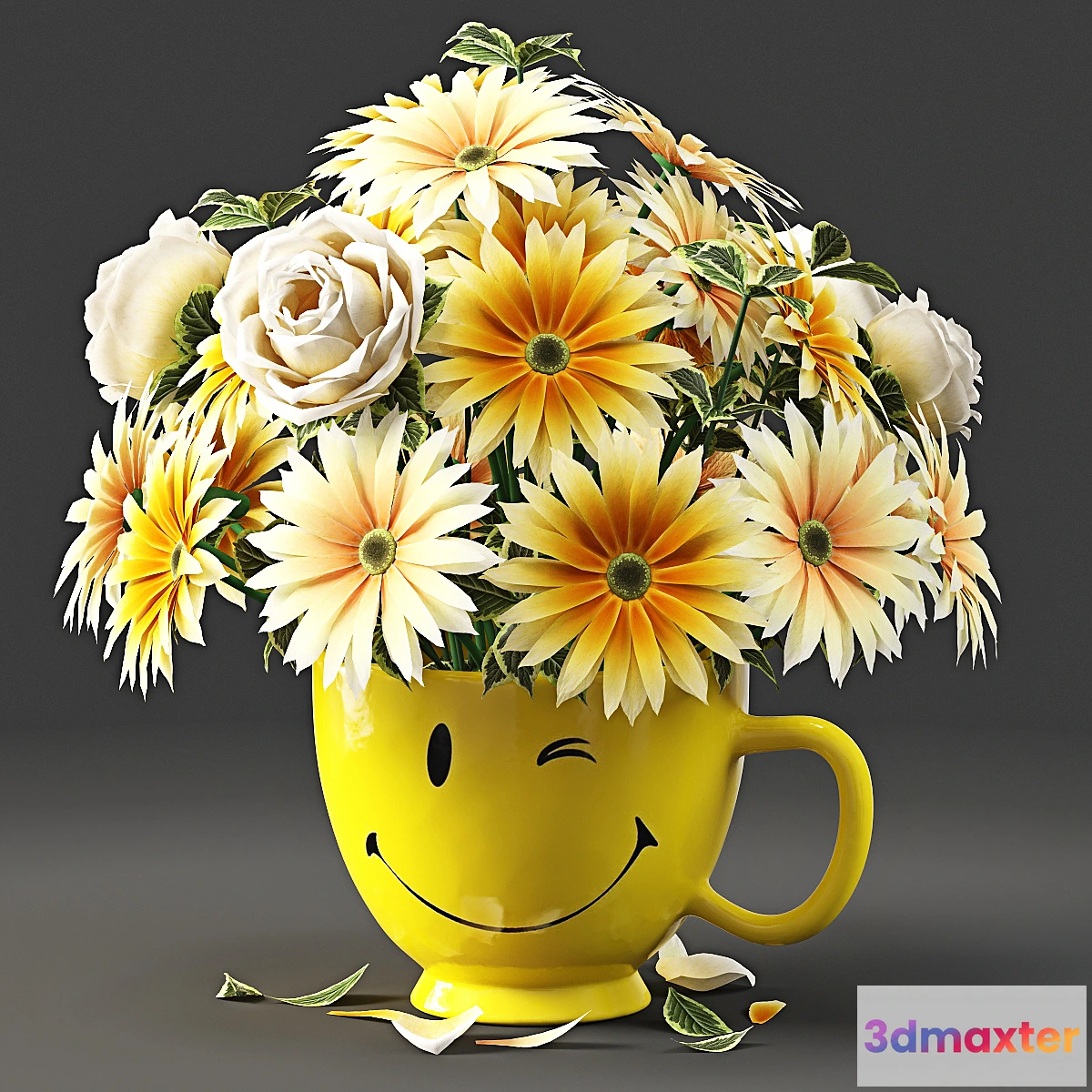 1399762 - Bouquet Smile 3D Max