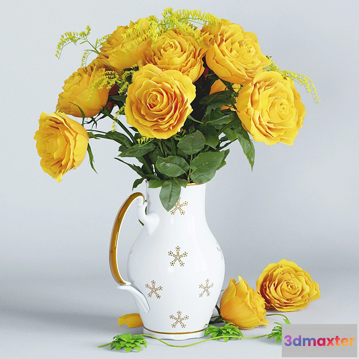 1413846 - Flowers 1 3D Max