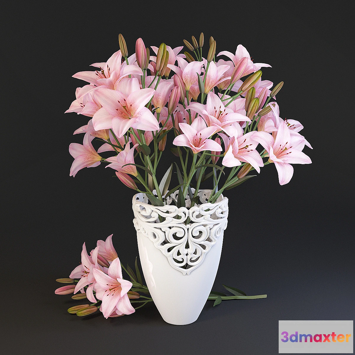1419054 - Lilium 3D Max