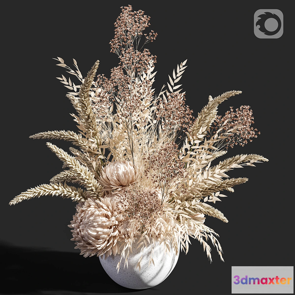 1421364 - Flower 04 Dry Flowers 3D Max