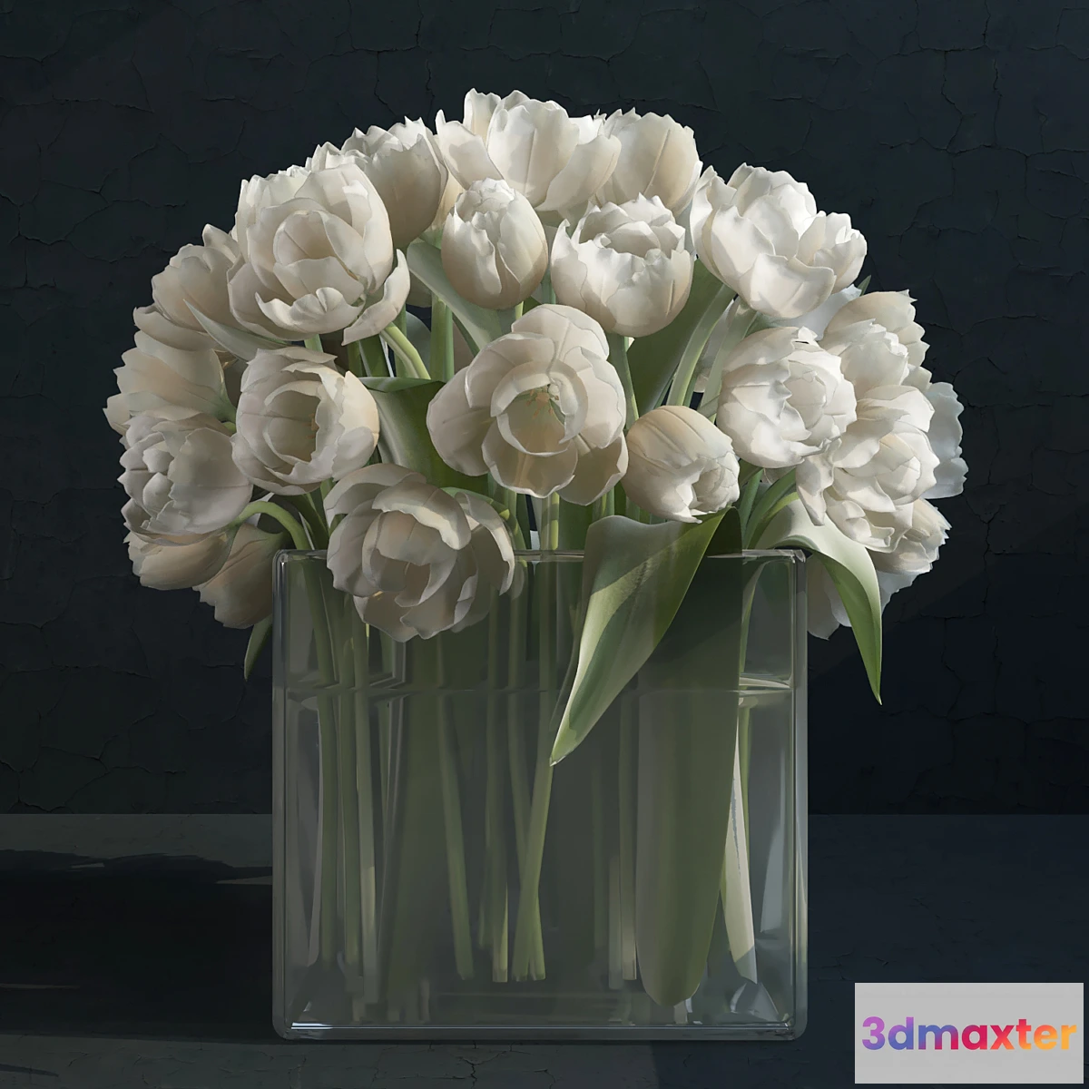 1426824 - light yellow tulips 3D Max