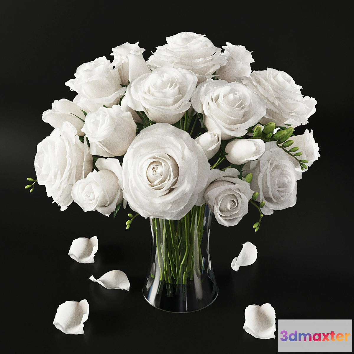 1446152 - Rose 3D Max