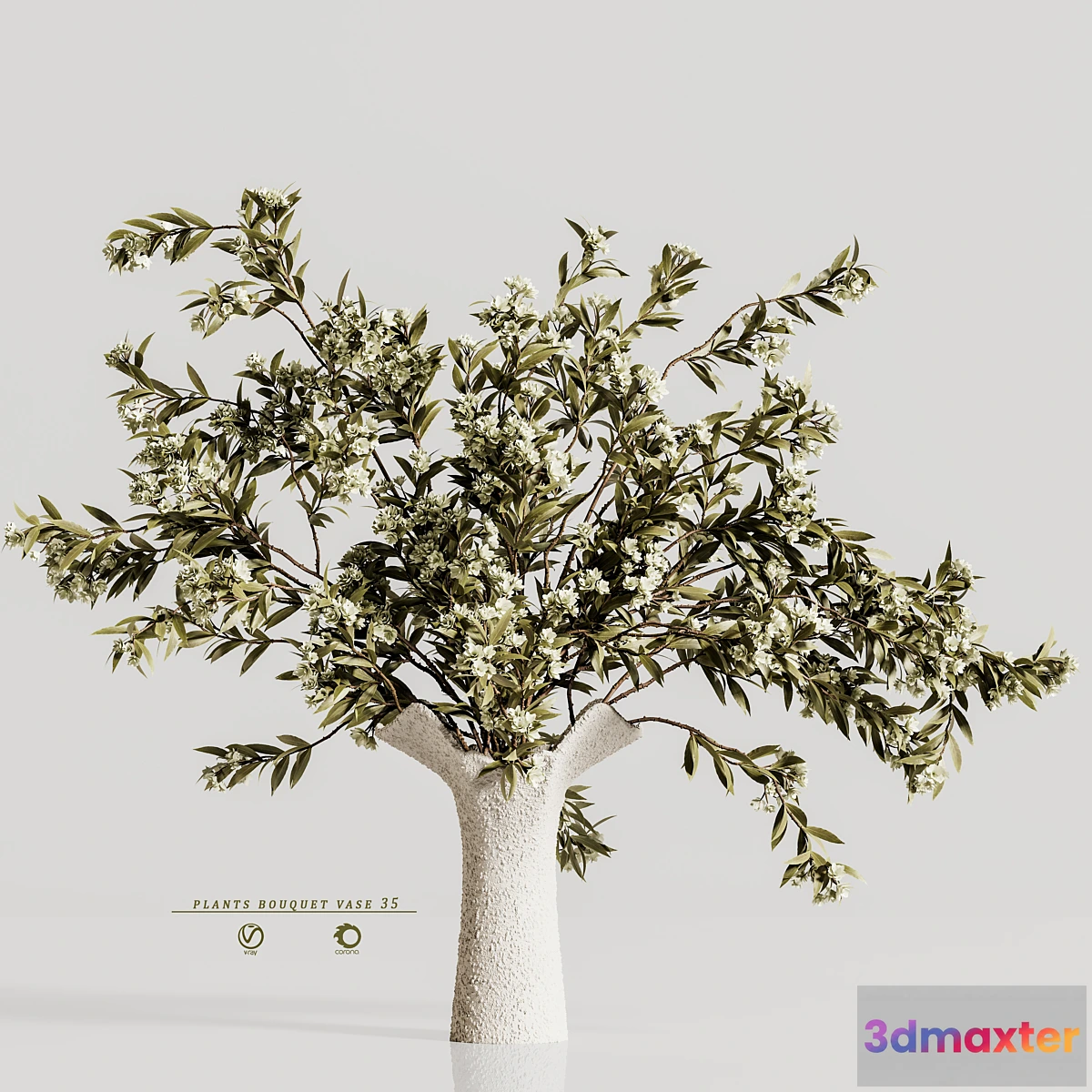 1456184 - plants bouquet vase 35 3D Max