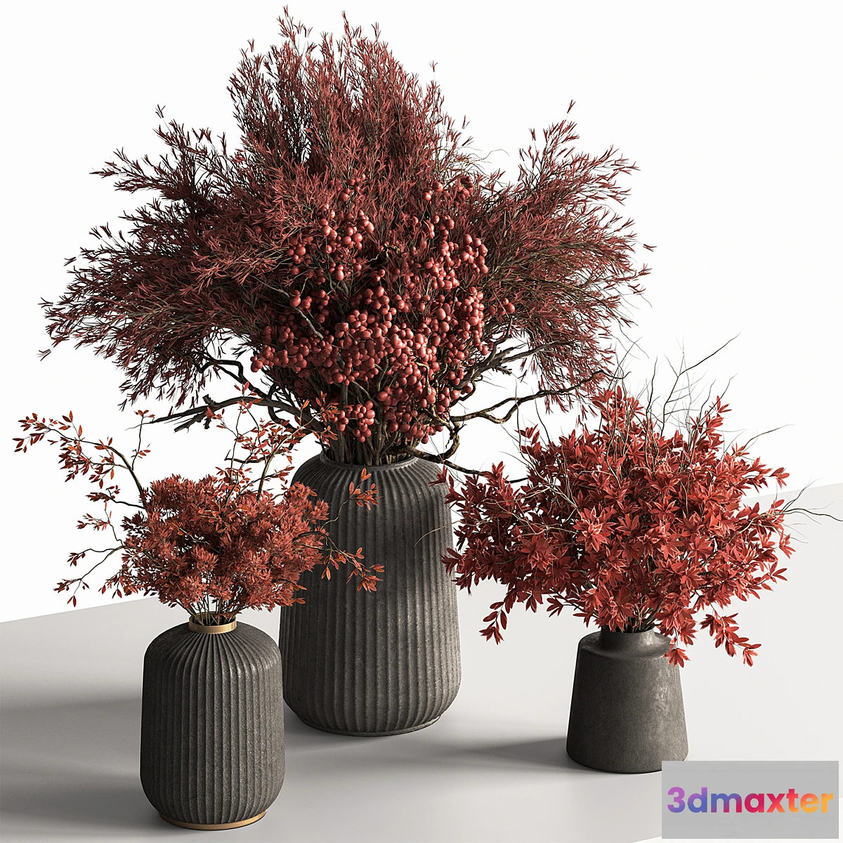1471410 - Bouquet - Red Branch 196 3D Max