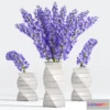 1472654 - Purple flower vase 3D Max