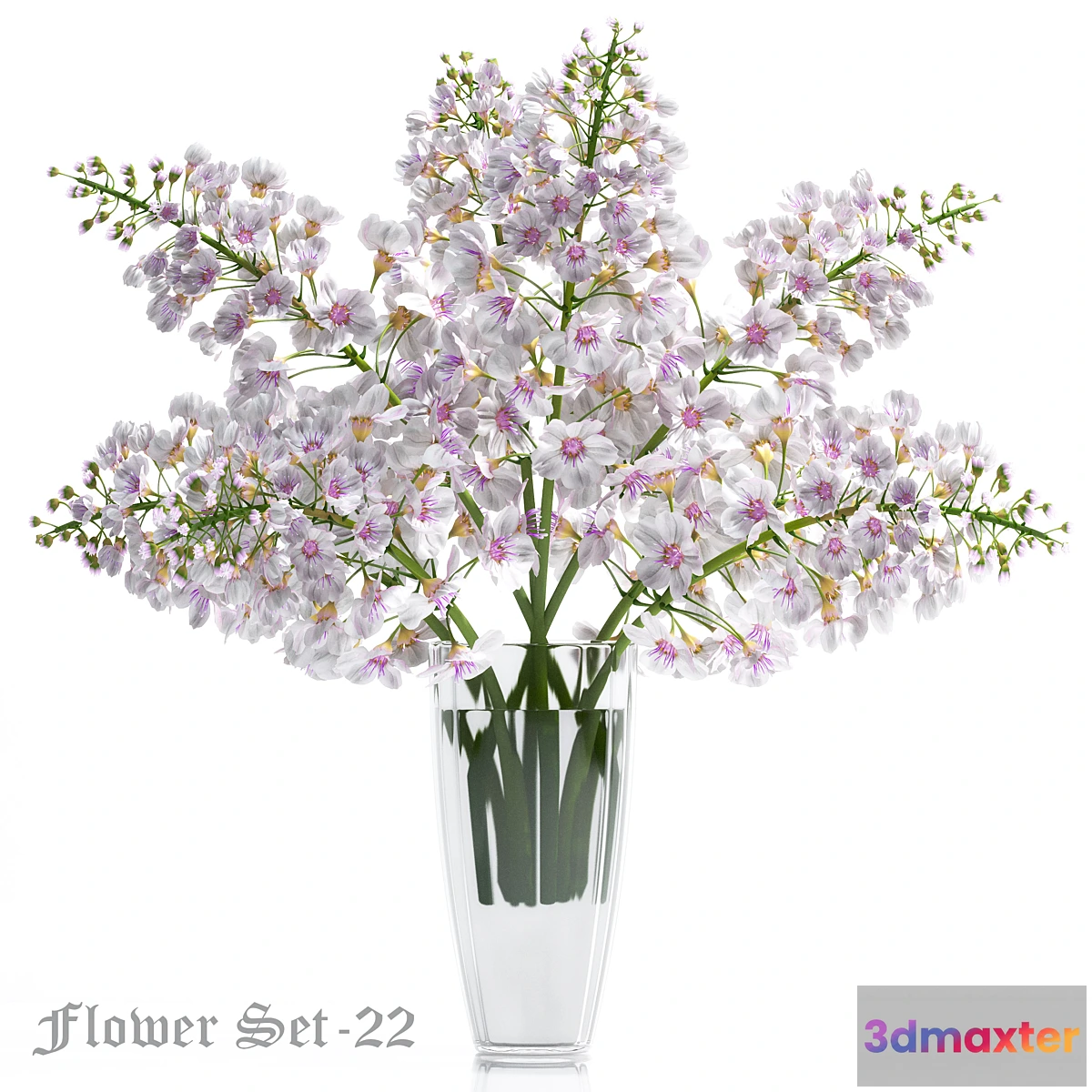 1475812 - FLOWER VASE SET 22 3D Max