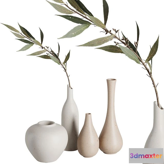 1542409 - Bouquet vase Set47 3D Max