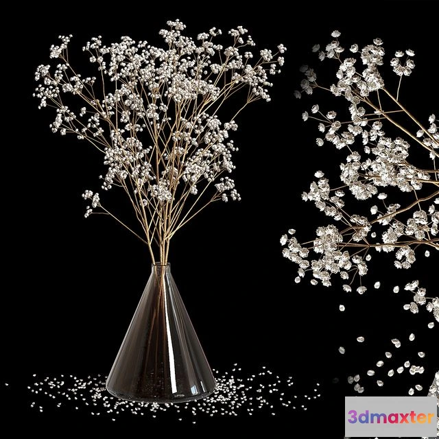 1547219 - Dry Flowers_2 3D Max