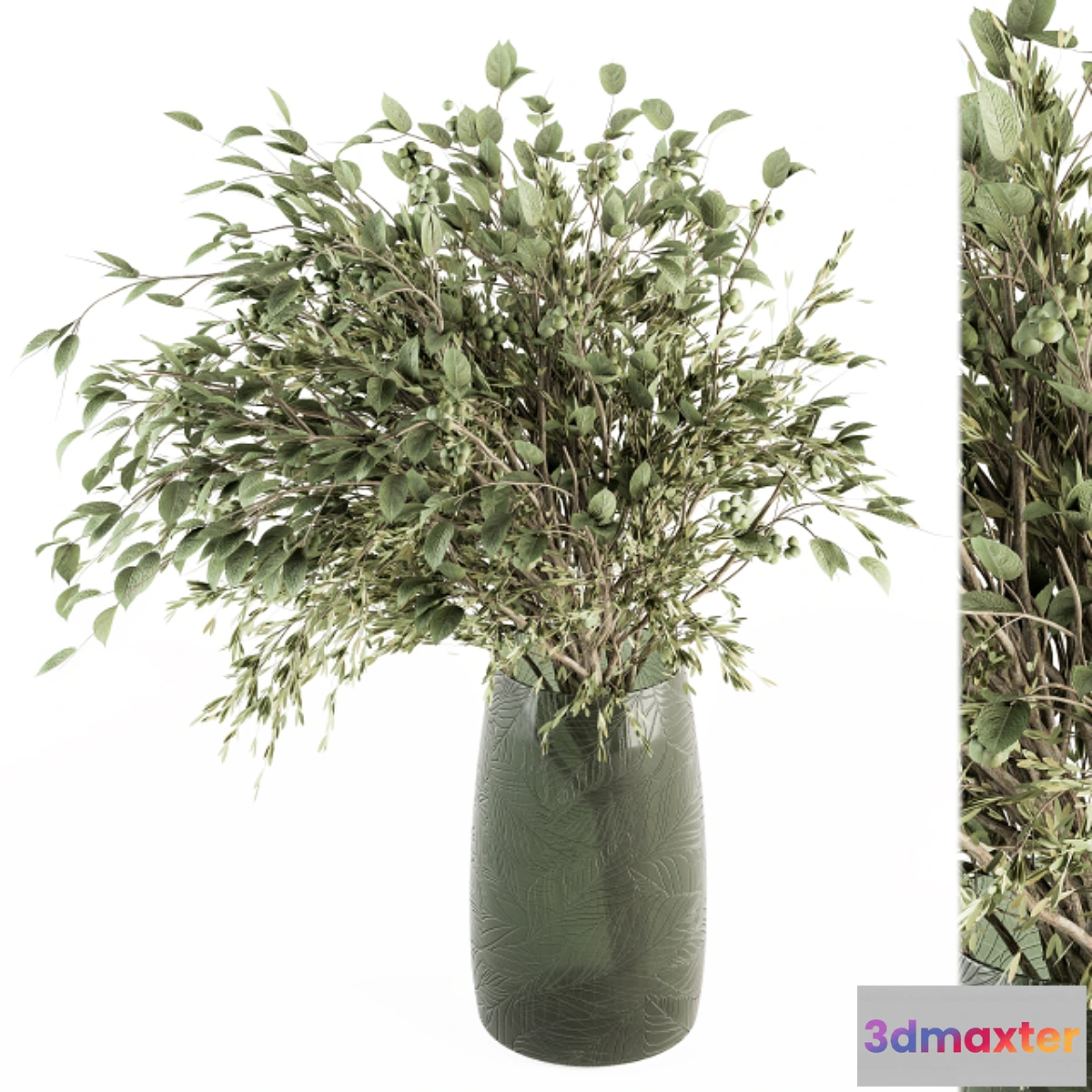 541885 - Bouquet - Green Branch in vase 59