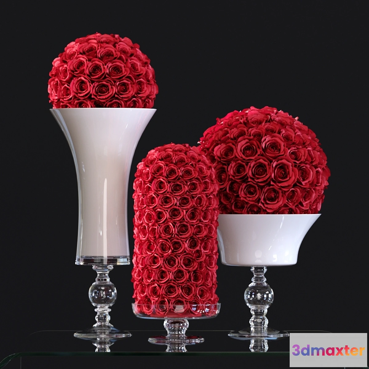 572166 - VG Flower Arrangement Set1