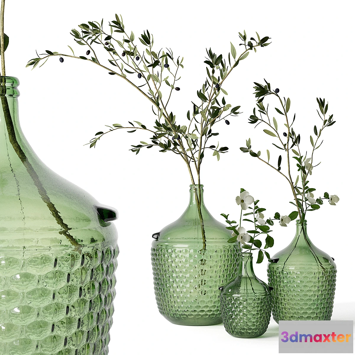 592598 - Zara glass bottles