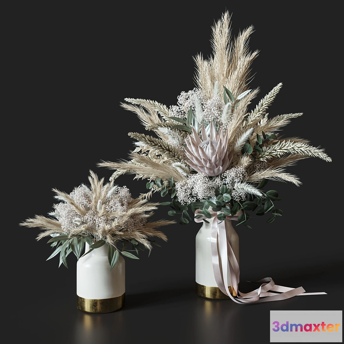 593444 - Flower Set 006 Dried flowers.