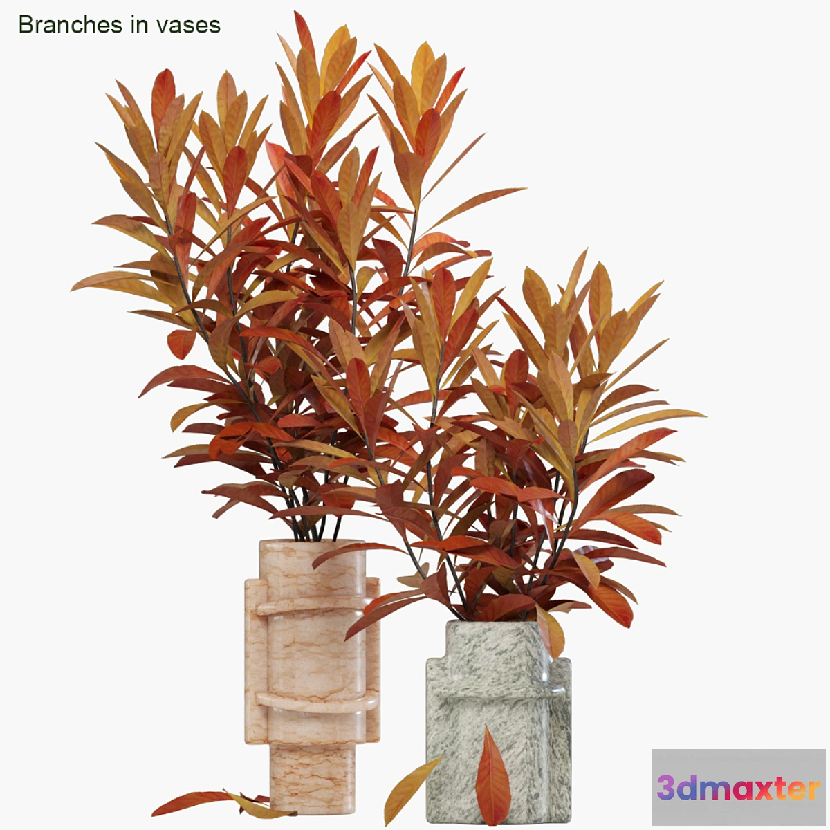 594674 - Branches in vases 27 Autumn flame