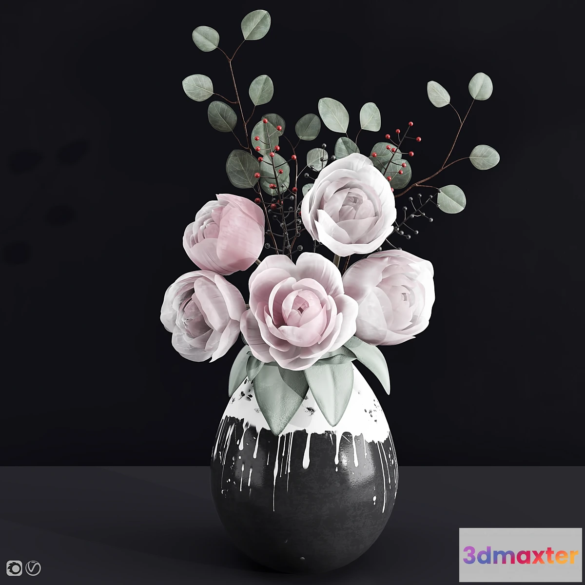 594898 - Decorative Bouquet With Peonies