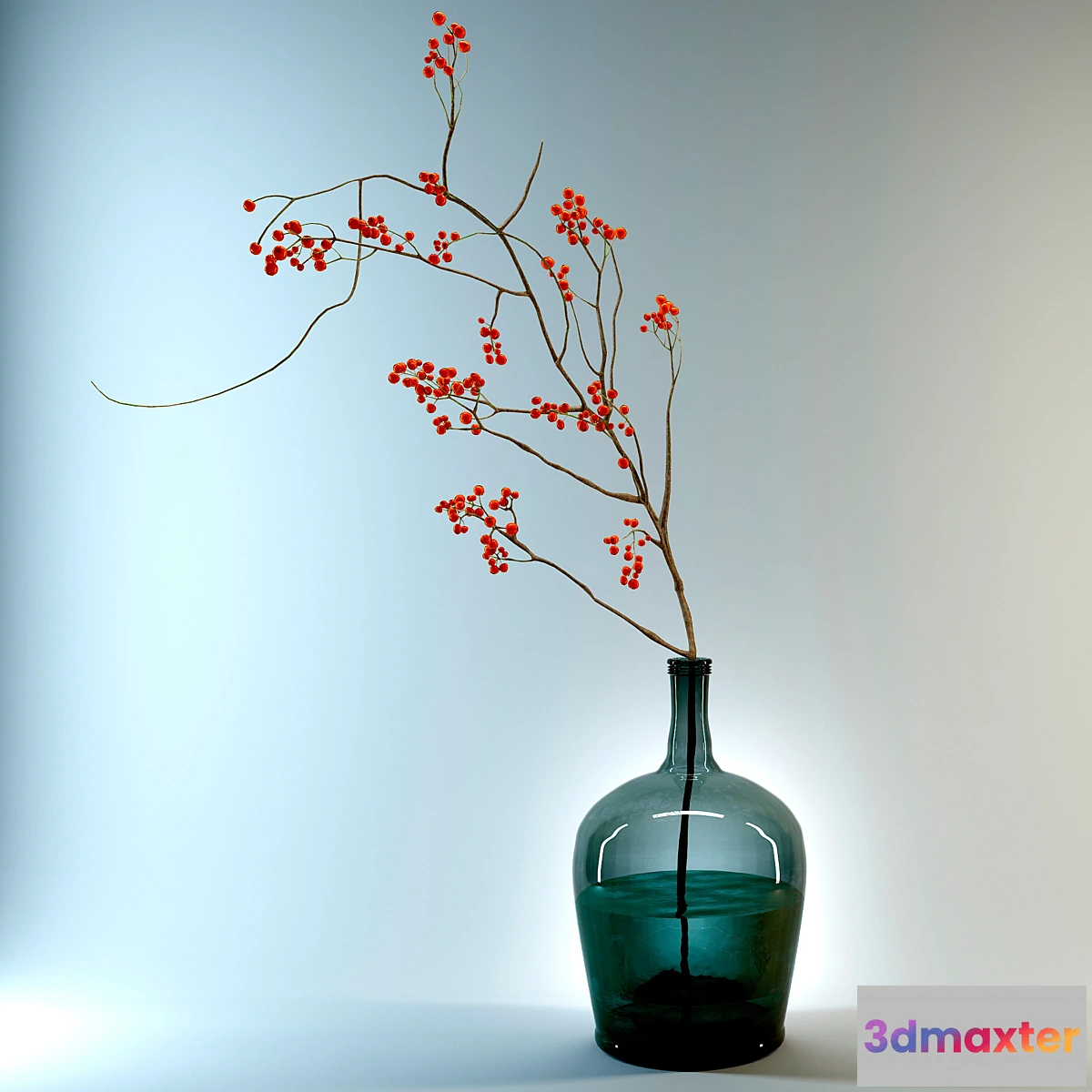 631873 - Twig rowan mountain ash branch