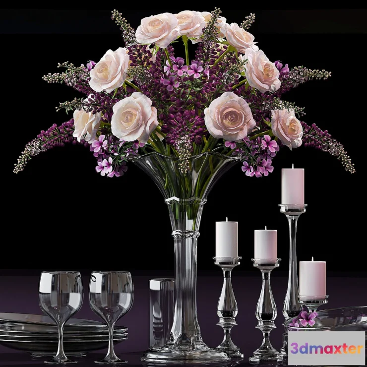 645797 - FLOWER VASE SET - No.3