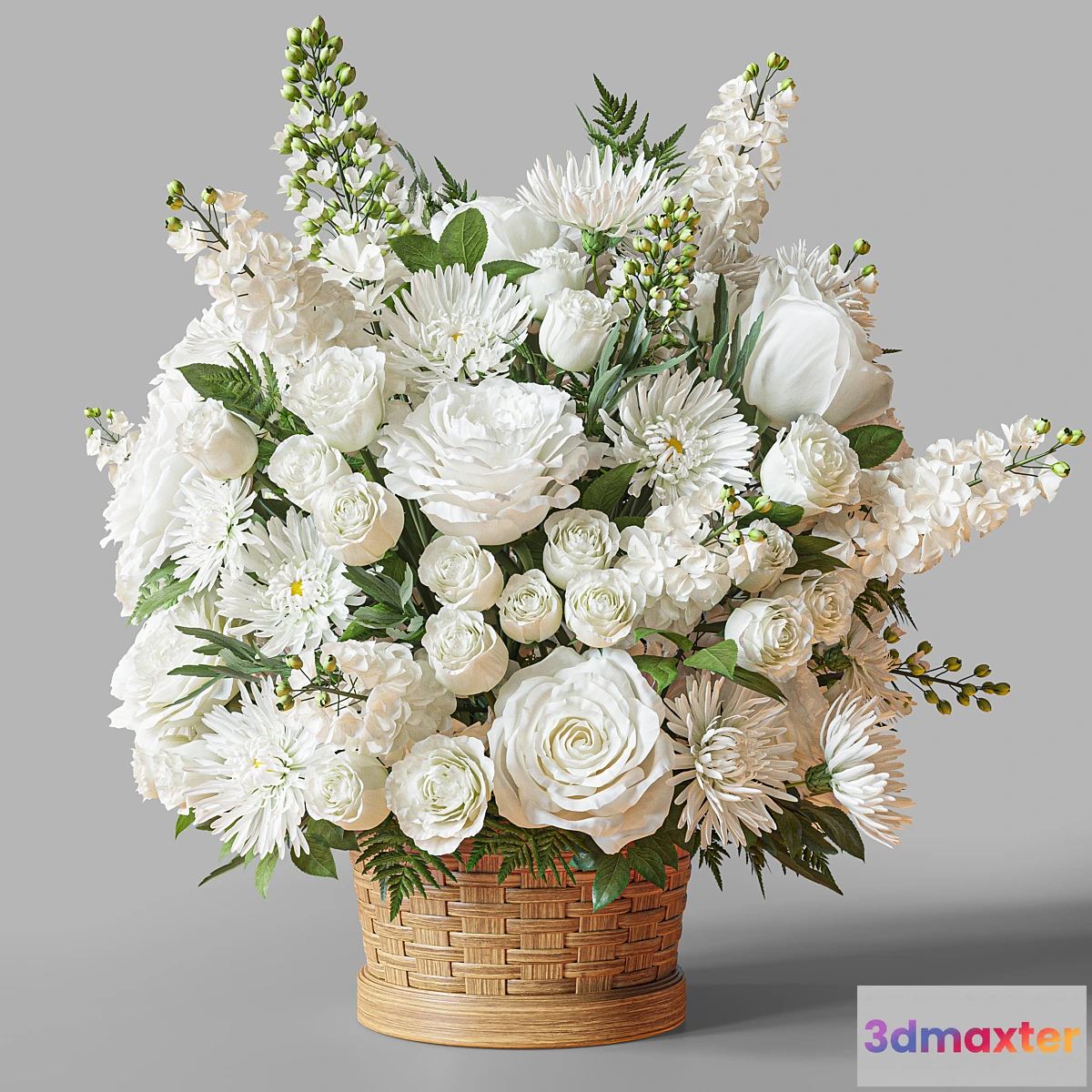 675599 - Flower Set 027 Flower basket