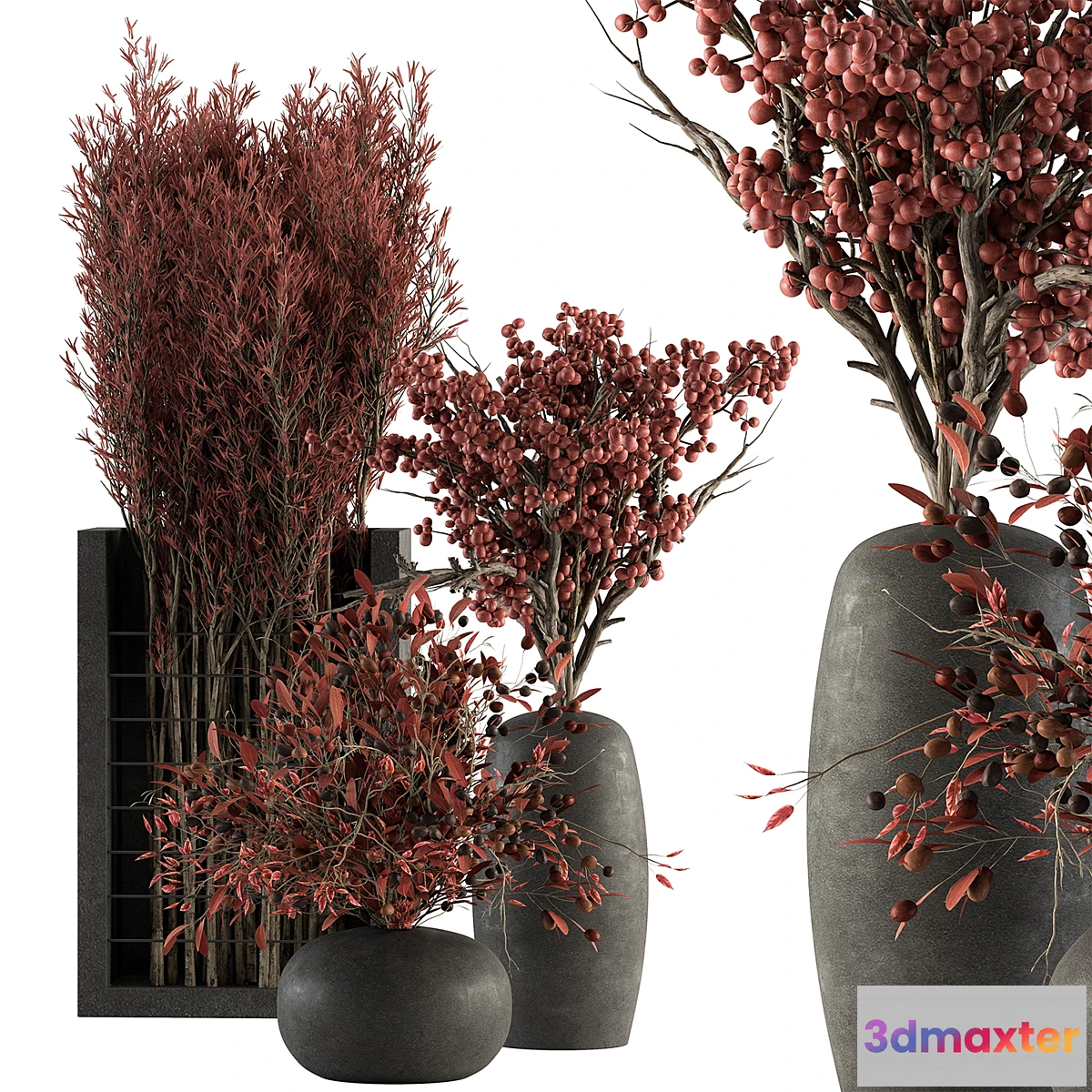 687098 - Bouquet 108 - Red Plants