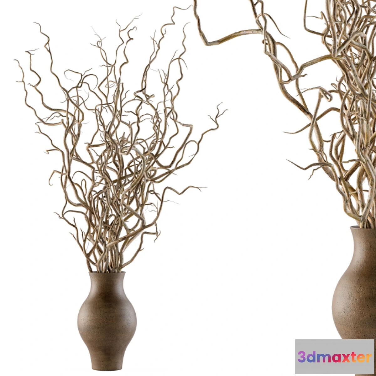 687124 - Bouquet Set 19 - Dried twisted branches - No.2