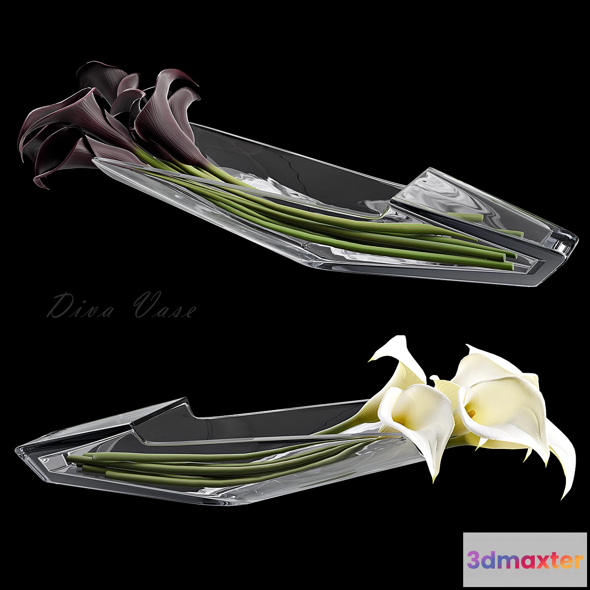 687190 - Calla vases Baccarat