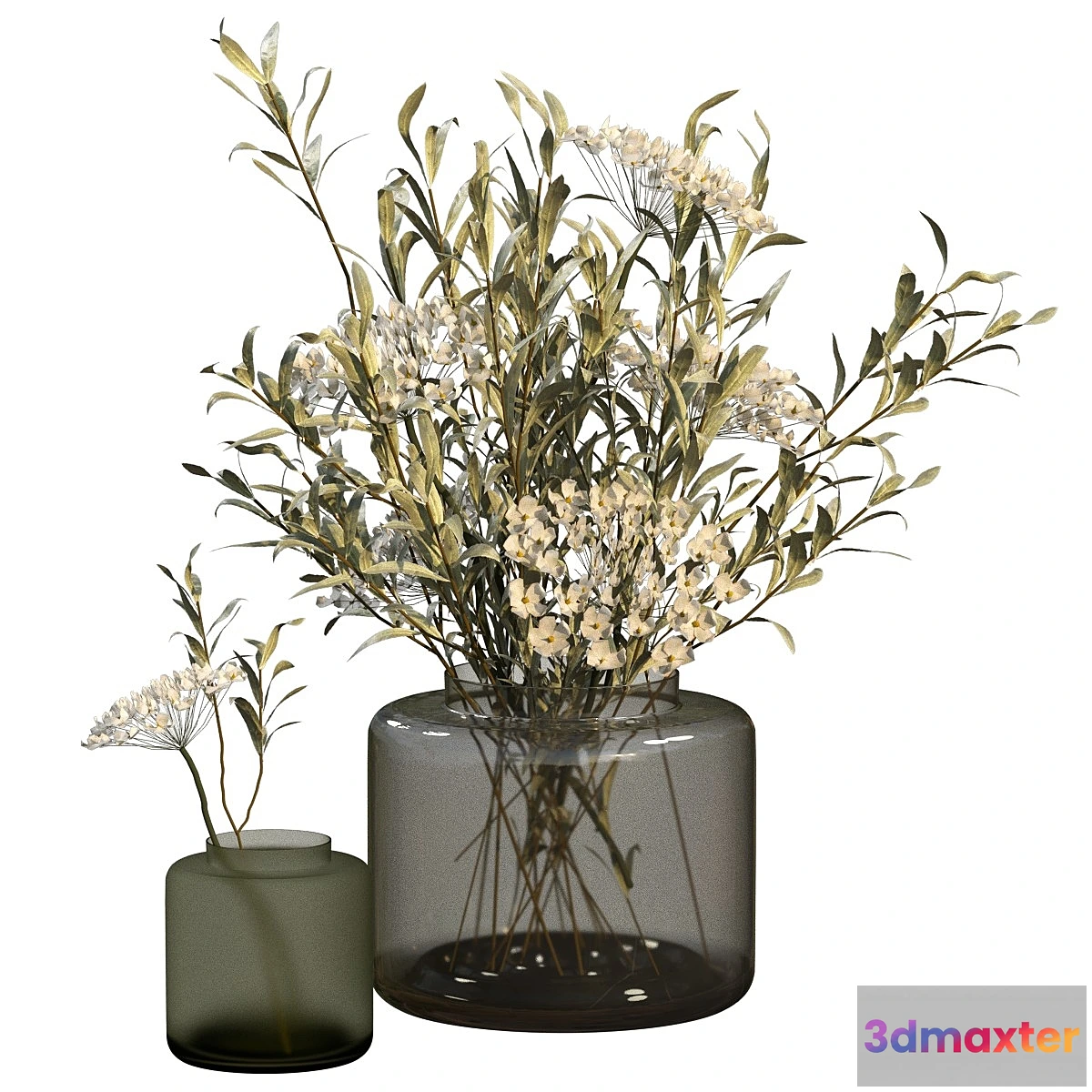 687288 - Bouquets in vases Ikea Konstfull