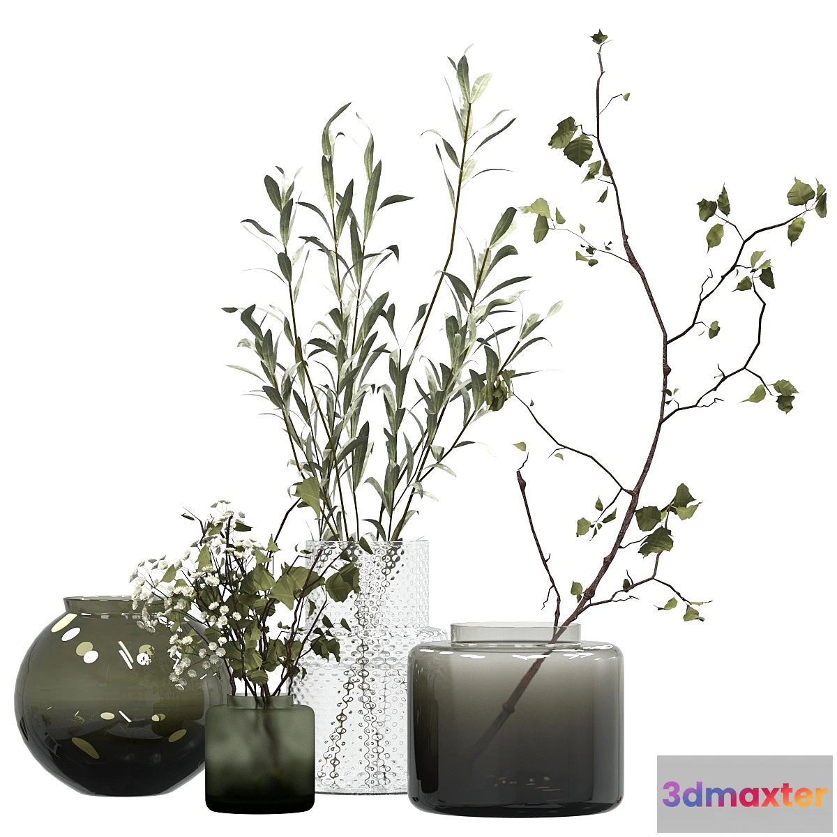 687502 - Bouquets in vases