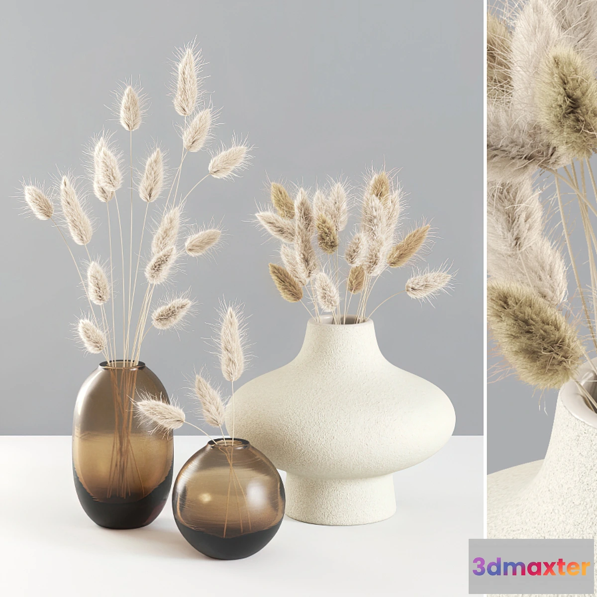 777709 - Dried Lagurus Bouquets 01 - No.2