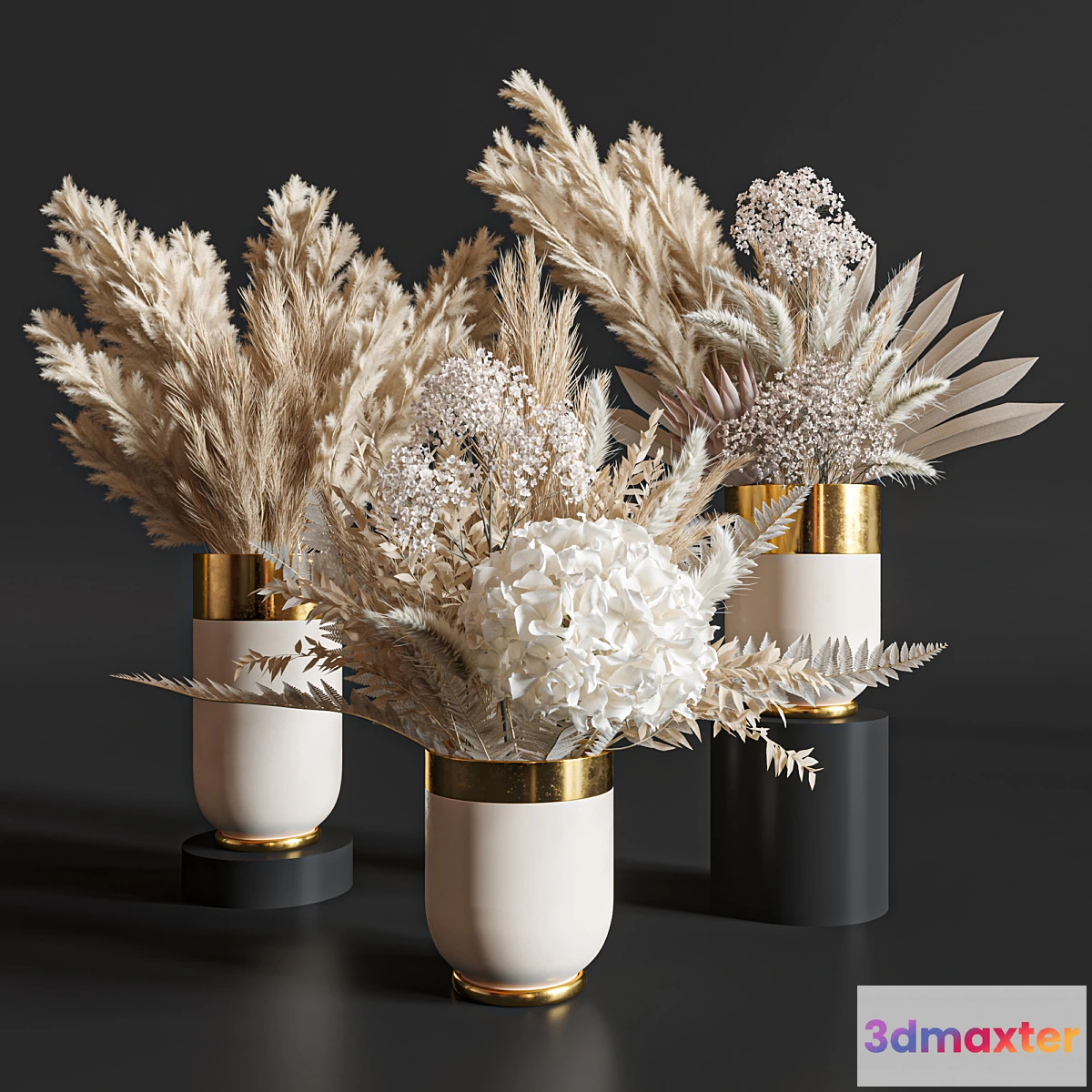 777723 - Flower Set 010 Pampas. - No.2