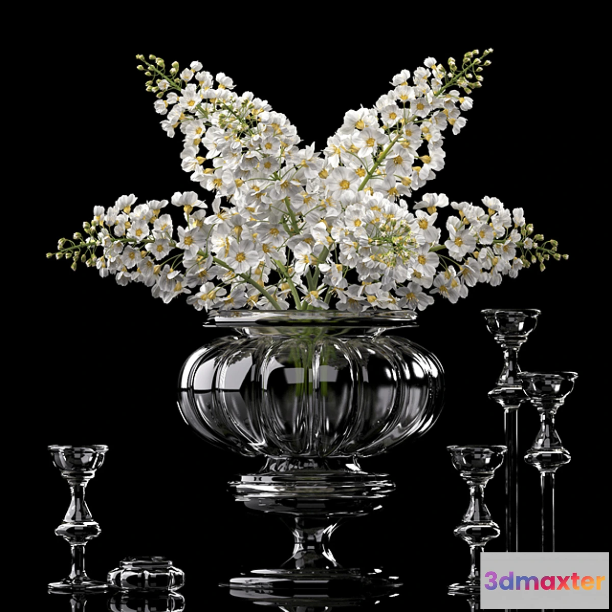 792448 - DECORATIVE FLOWER VASE SET 6 - No.3