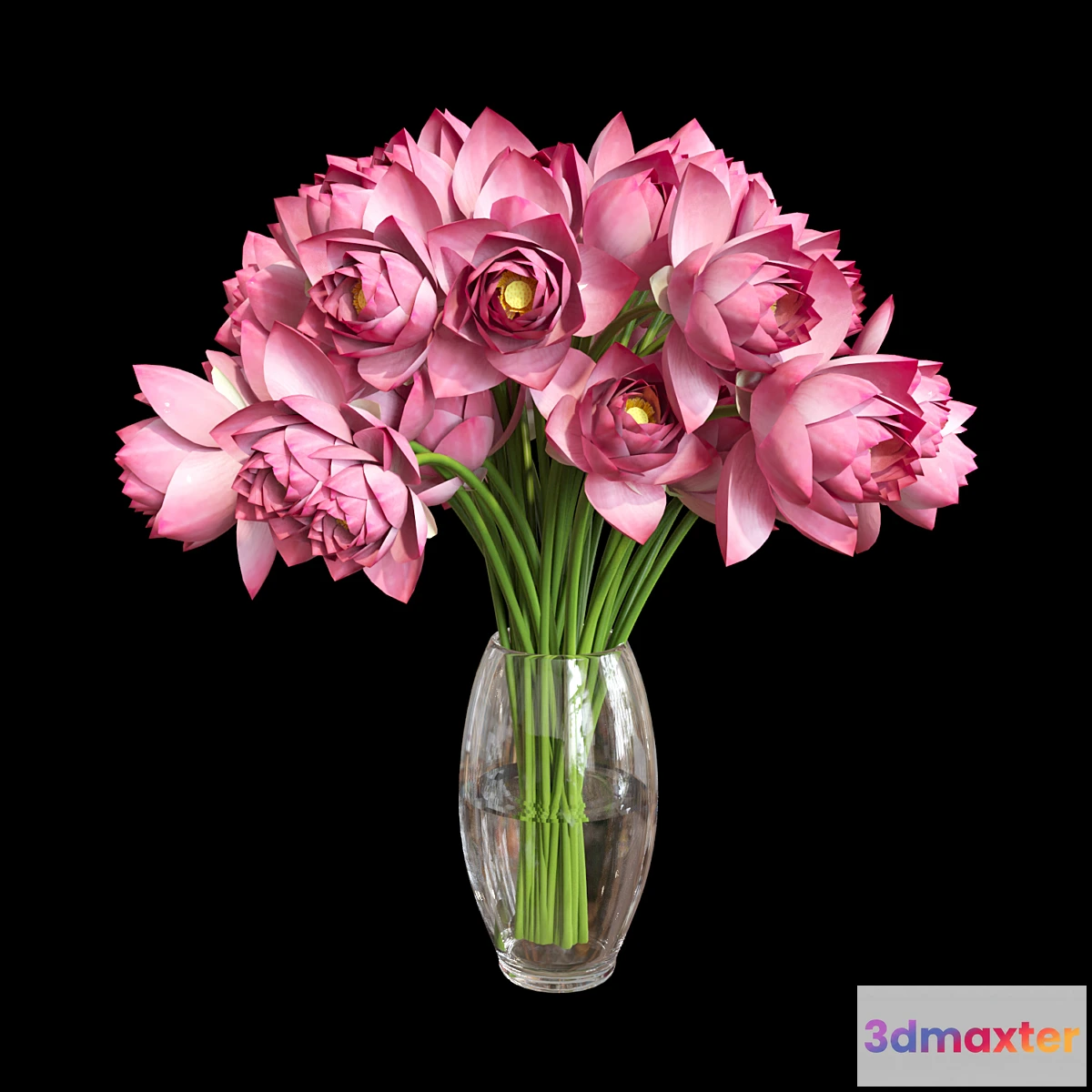 813702 - Lotus vase # 2 - No.3