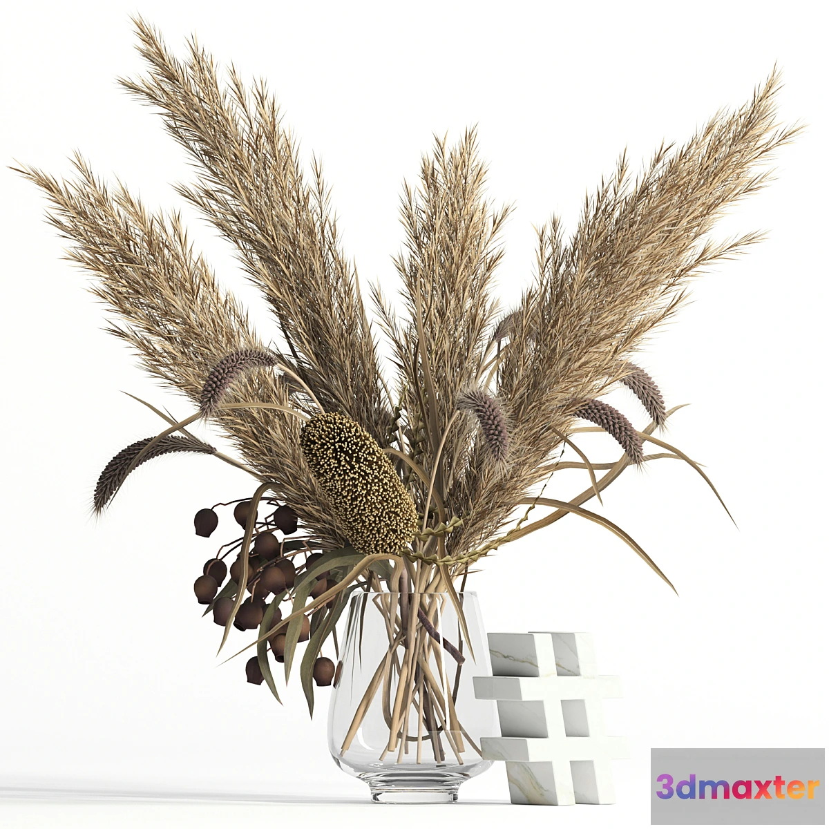 856655 - Dry bouquet and hashtag