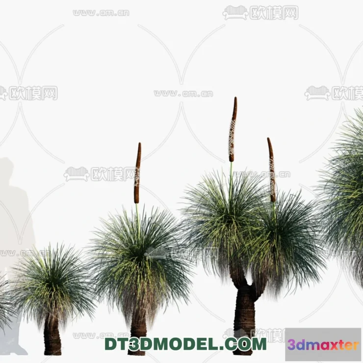 1238264 - PLANTS - BUSH - VRAY  CORONA - 3D MODEL - 256
