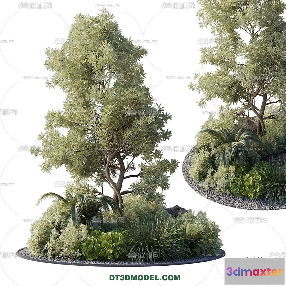1238276 - PLANTS - BUSH - VRAY  CORONA - 3D MODEL - 262