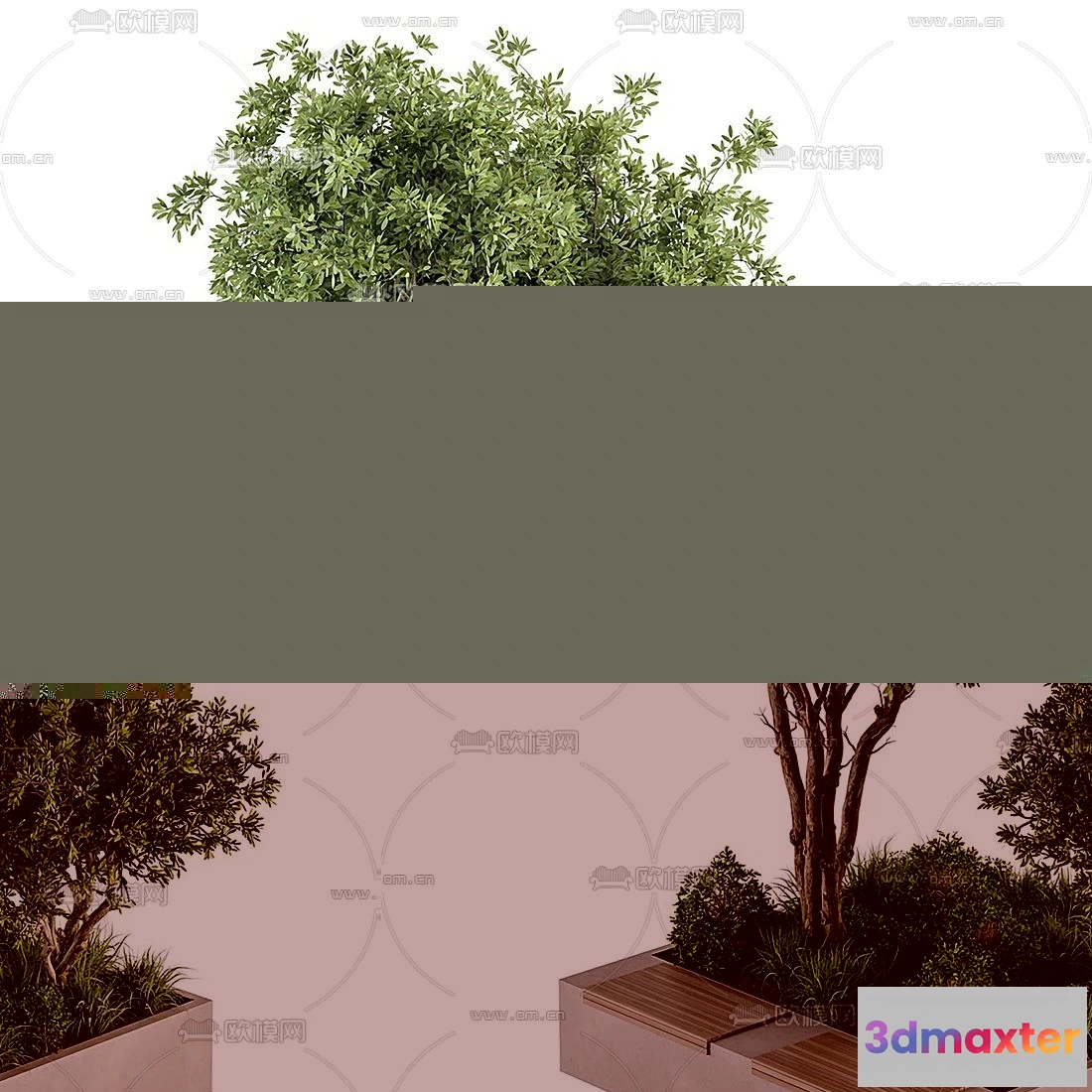 1238312 - PLANTS - BUSH - VRAY  CORONA - 3D MODEL - 280