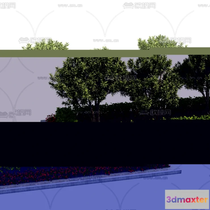 1238318 - PLANTS - BUSH - VRAY  CORONA - 3D MODEL - 283