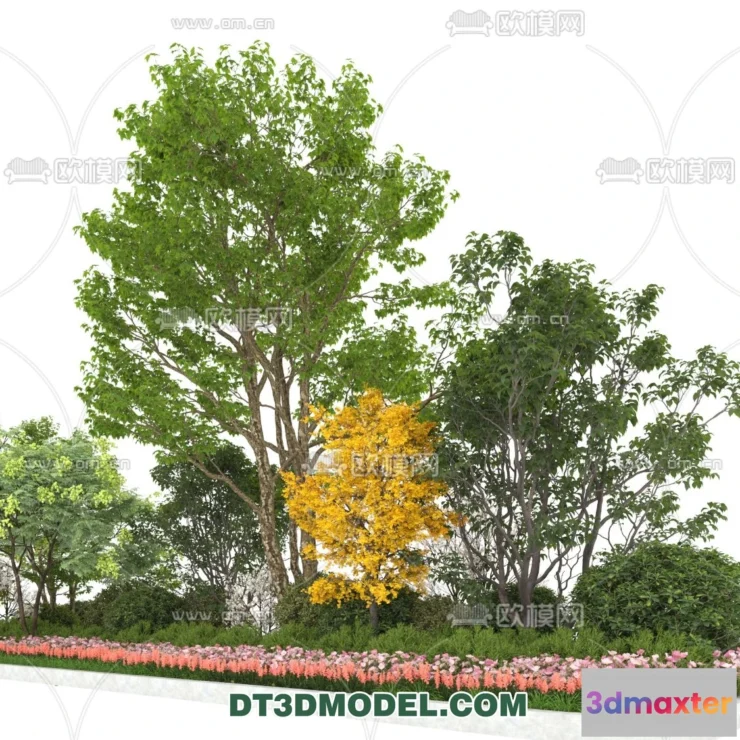 1238378 - PLANTS - BUSH - VRAY  CORONA - 3D MODEL - 313