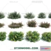 1238380 - PLANTS - BUSH - VRAY  CORONA - 3D MODEL - 314