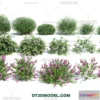 1238458 - PLANTS - BUSH - VRAY  CORONA - 3D MODEL - 353