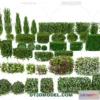 1238490 - PLANTS - BUSH - VRAY  CORONA - 3D MODEL - 369